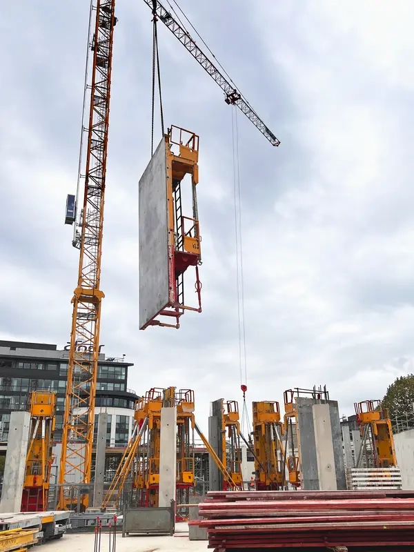 Chantier gros oeuvre