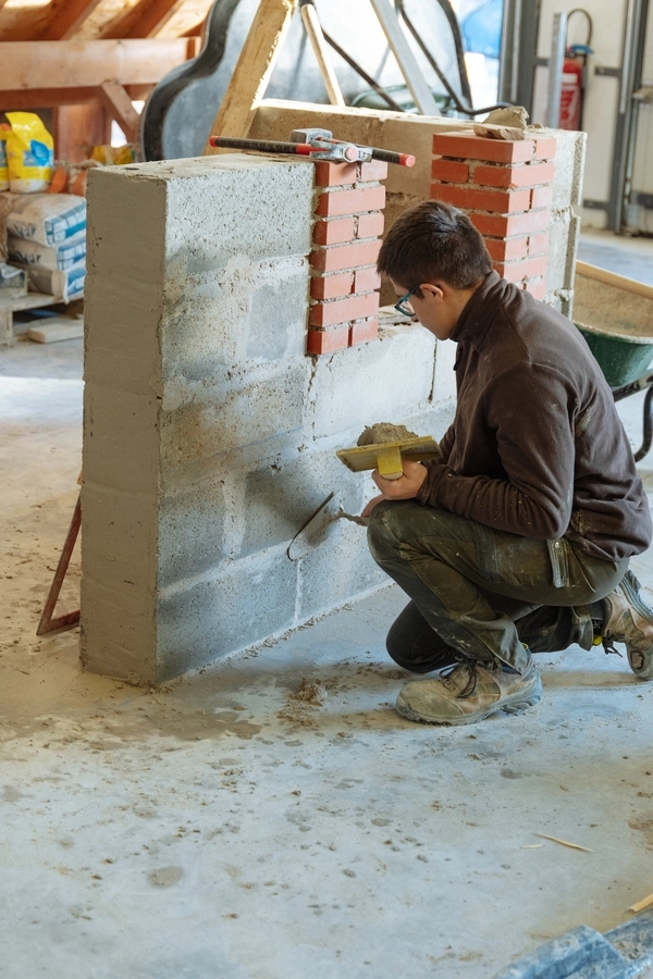 Chantier maçon