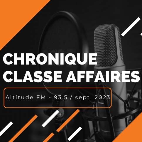 « Classe Affaires Junior » sur Altitude FM – Podcast septembre 2023